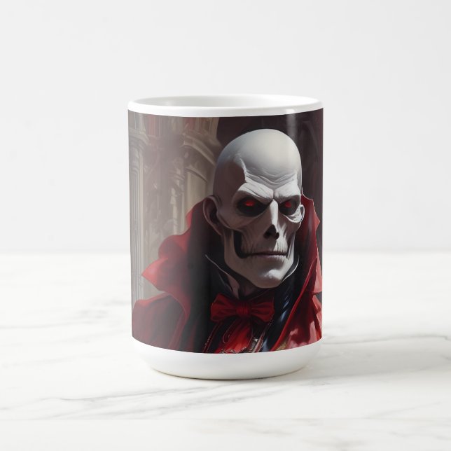 Maestro Phibes stoppt die Uhr Kaffeetasse (Mittel)