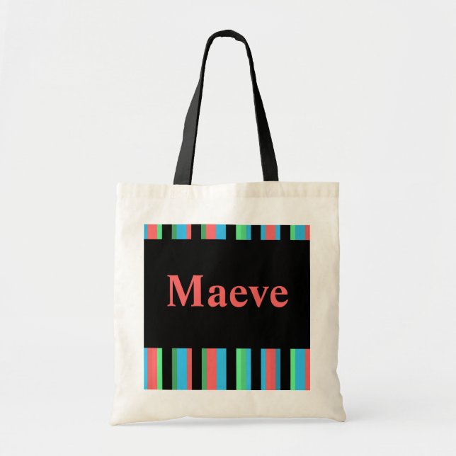 Maeve Hübsch gestreifte Tote-Tasche Tragetasche (Vorne)
