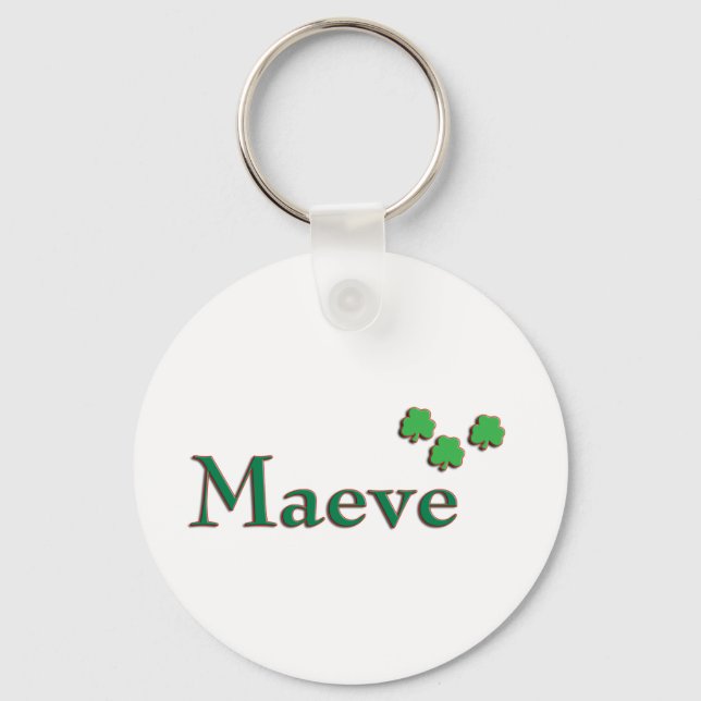 Maeve Irish Name Schlüsselanhänger (Vorderseite)