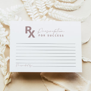 MAEVE Rose Gold Krankenwagen Abschluss Ratenkarte Begleitkarte