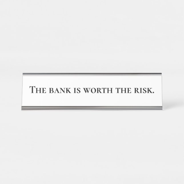 Maeve's Note - Schreibtisch Namplate Schreibtischnamensplakette (Vorderseite )