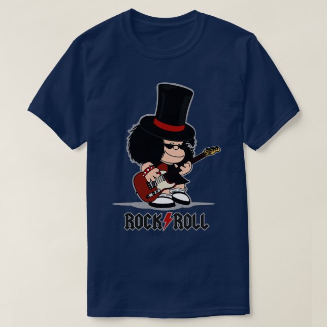 Mafalda Rockera T-Shirt (Design vorne)