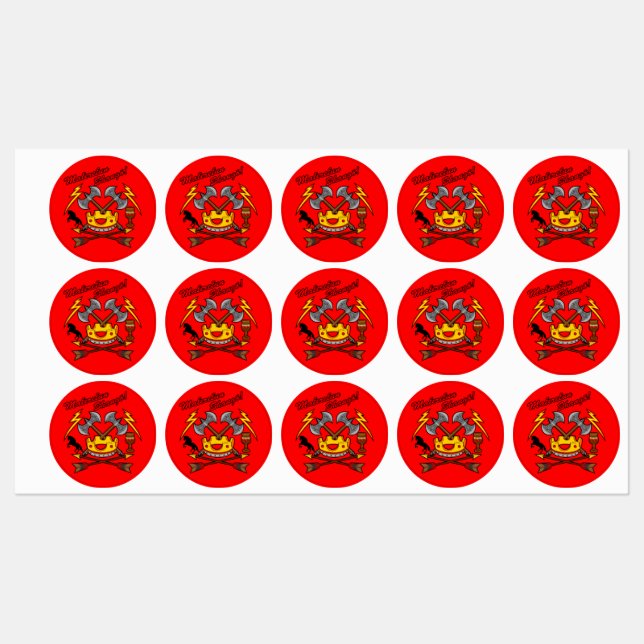 Maferefun Shangó Etiketten (Blatt)