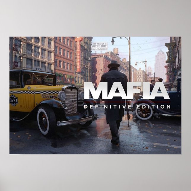 Mafia Definitive Edition Poster (Vorne)