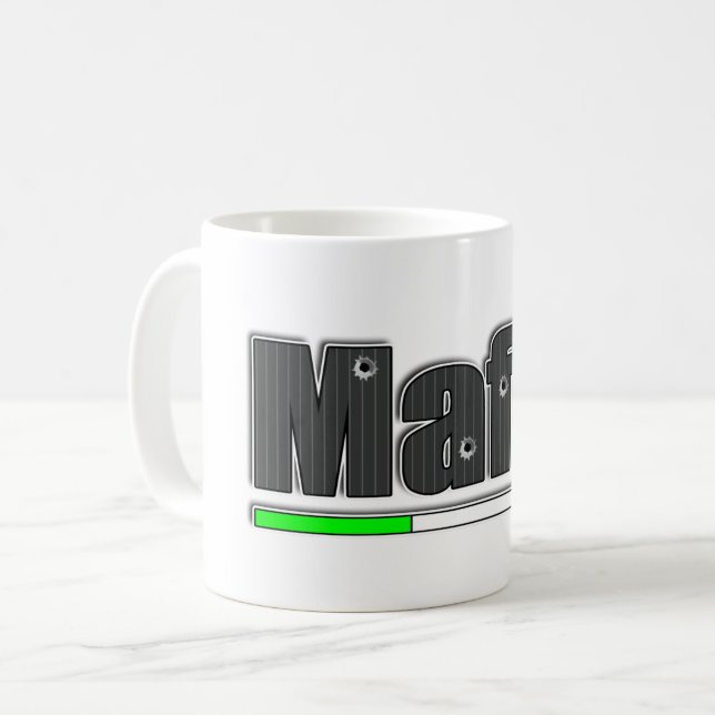 MAFIA Kaffee Kaffeetasse (Vorderseite Links)