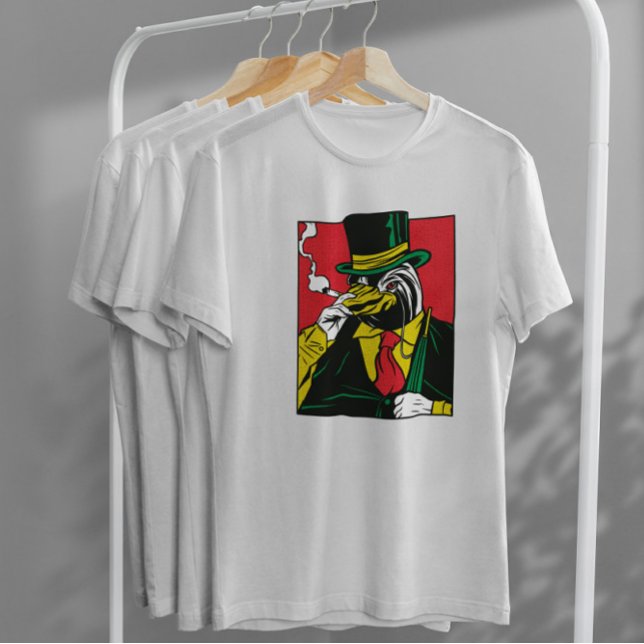 Mafia Penguin Animal Comic T-Shirt (Von Creator hochgeladen)