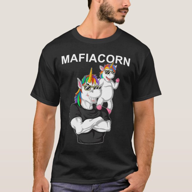 Mafia unicorn T-Shirt (Vorderseite)