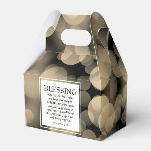 MAG DAS LORD BLESS, DAS SIE Bokeh Christlich Geschenkschachtel