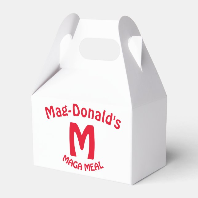 Mag-Donald's Lunch Boxes Geschenkschachtel (Vorderseite)