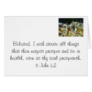 Mag Gott Sie mit Wohlstand segnen