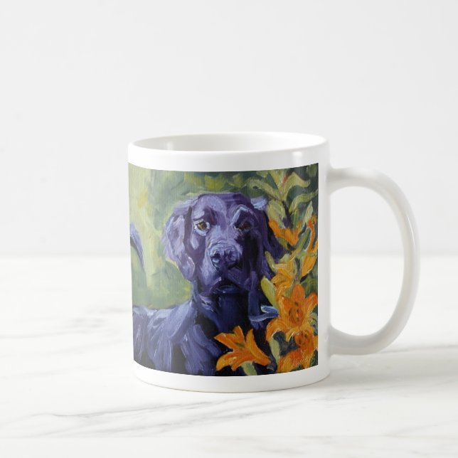 , Mag ich meine   schwarz! Kaffeetasse (Rechts)