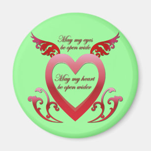 Mag mein Herz offen sein Magnet