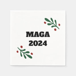 MAGA 2024 Weihnachten Serviette