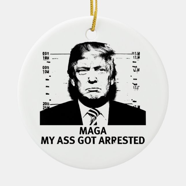 MAGA angegeben Keramik Ornament (Vorne)