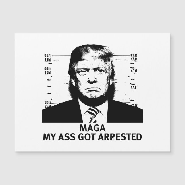 MAGA angegeben Magnetkarte (Vorderseite)