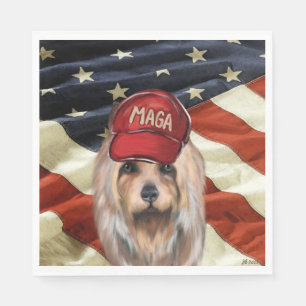 MAGA AUSTRALIAN TERRIER SERVIETTE
