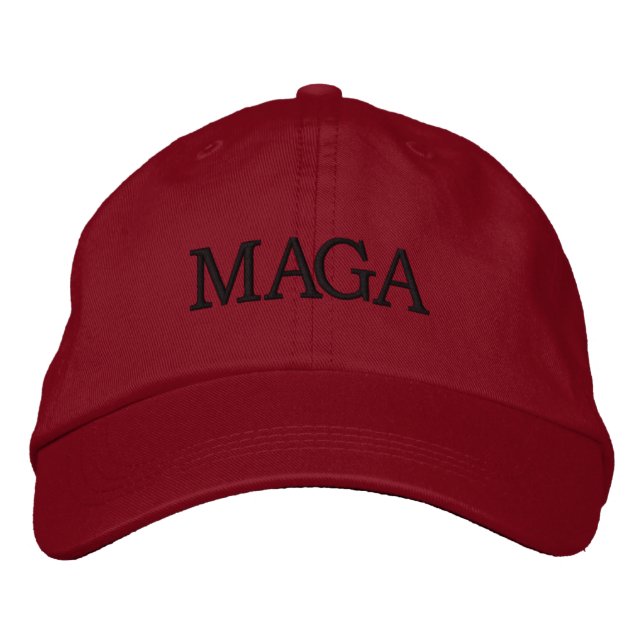 MAGA BESTICKTE BASEBALLKAPPE (Vorderseite)