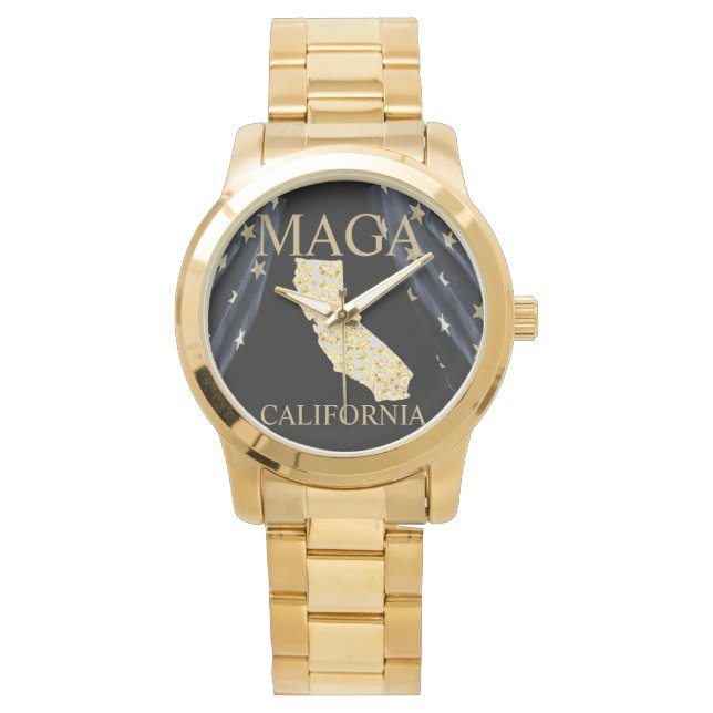 MAGA CALIFORNIA ARMBANDUHR (Vorderseite)
