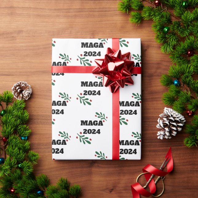MAGA Christmas Wrapping Paper Geschenkpapier (Feiertagsgeschenk)