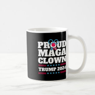 Maga Clown Trump 2024 USA New York Bronx Trump Vot Kaffeetasse
