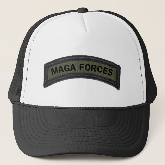 MAGA FORCES TRUCKER CAP TRUCKERKAPPE (Vorderseite)
