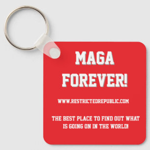 MAGA FOREVER - Restrictedpublic.com Ihr bester Ort Schlüsselanhänger