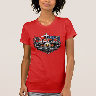 MAGA: God, Guns, and Guts - T-Shirt