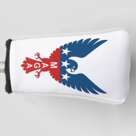 MAGA Hawk Golf Club Putter Cover Golf Headcover