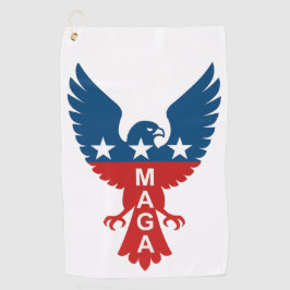 MAGA Hawk Golfhandtuch