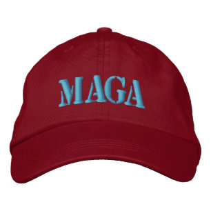 MAGA MACHT AMERIKA WIEDER GROSS BESTICKTE KAPPE