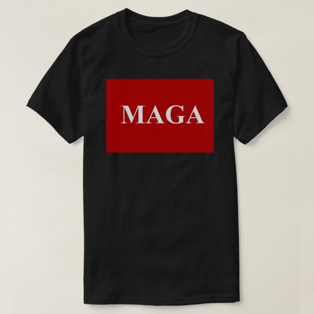 MAGA Make America Great Again Shirt, MAGA Red, Tru T-Shirt (Design vorne)