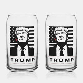 Maga Merch | TrumpWear Glass - Set Dosenglas
