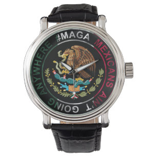 MAGA Mexikaner gehen nirgendwo hin Armbanduhr