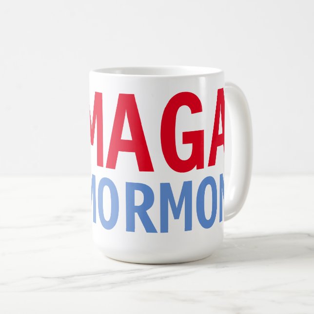 MAGA MORMON Tasse (VorderseiteRechts)
