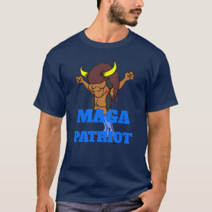 MAGA Patriot fügt Text T - Shirt hinzu