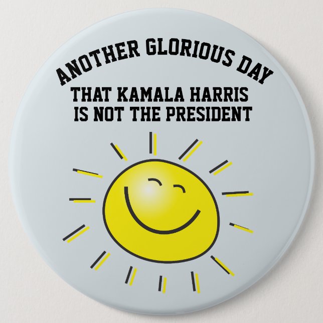 MAGA PATRIOT FUNNY ANTIKAMALA BIG-Taste Button (Vorderseite)