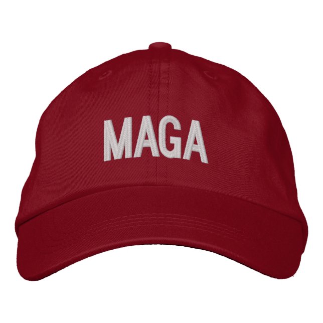 MAGA-Personalisierter verstellbarer Hut (Vorderseite)