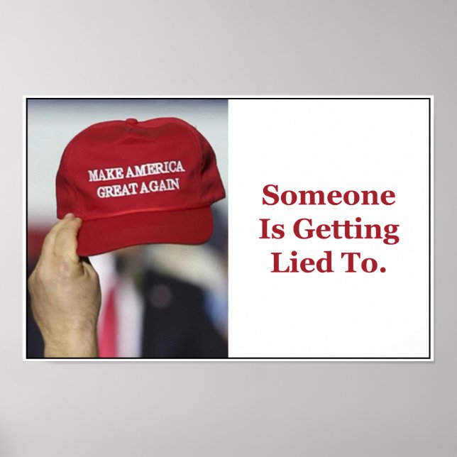 MAGA-Plakat Poster (Vorne)