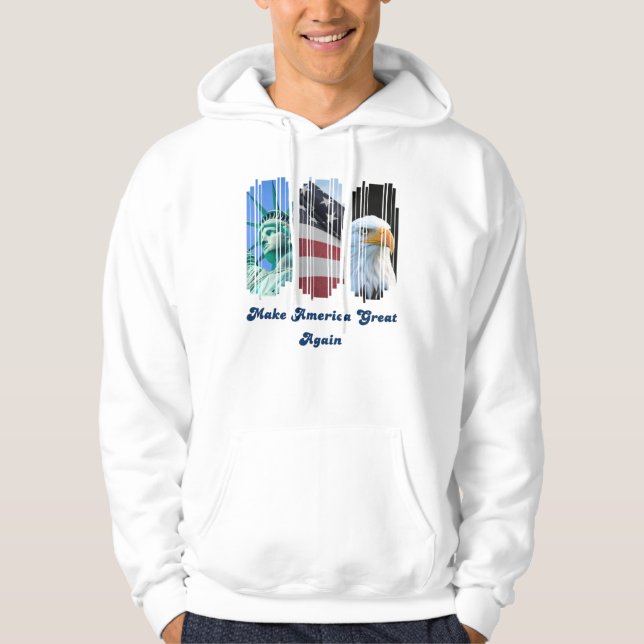 MAGA Pride T-Shirt Hoodies & Sweatshirts (Vorderseite)