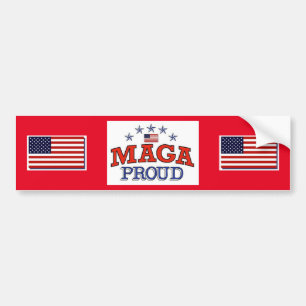 MAGA Proud Autoaufkleber