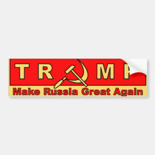 MAGA Trump Russland Wahl Ukraine Autoaufkleber