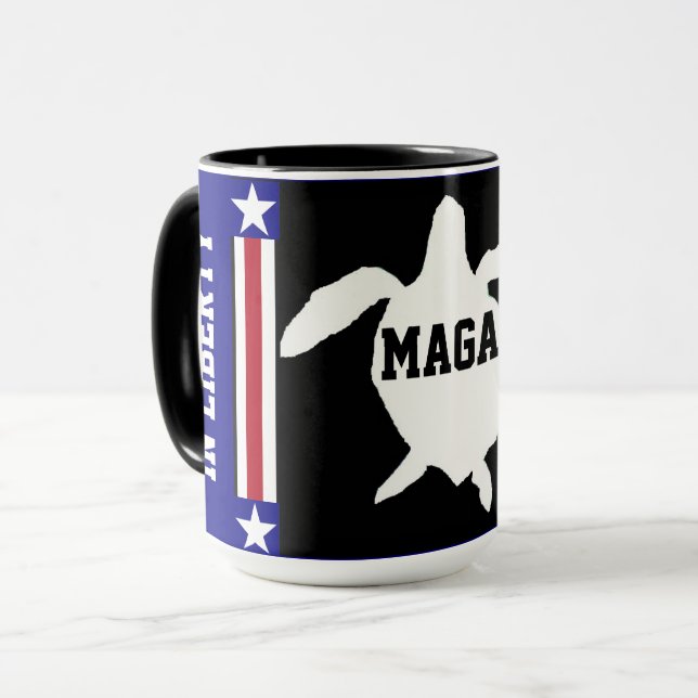 MAGA Turtles Tasse (Vorderseite Links)