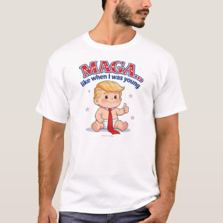 MAGA … wie damals, als ich jung war - T-Shirt