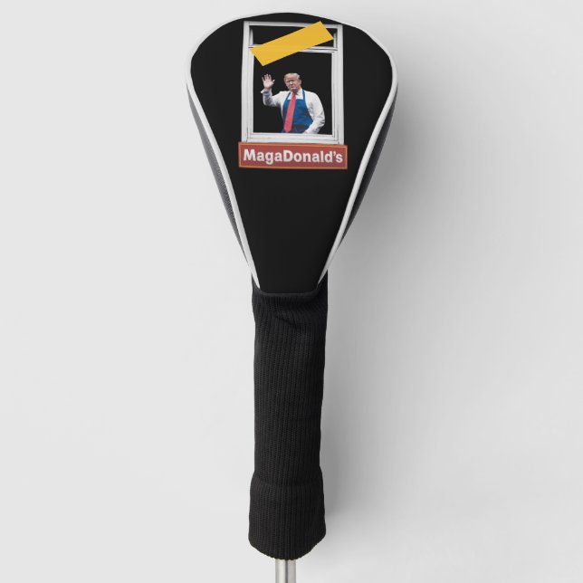 MAGADonald's Trump 2024 Golf Headcover (Vorderseite)