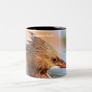 Maganser Duck Zweifarbige Tasse