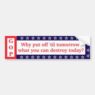 MAGA's Motto-Autoaufkleber Autoaufkleber