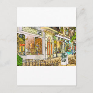 Magasin General über Sherbrooke Postkarte