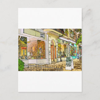 Magasin General über Sherbrooke Postkarte