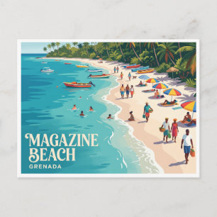 Magazine Beach St. George's Grenada Postkarte
