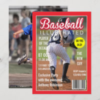 Magazine Celebrity Baseball Geburtstagsparty Foto